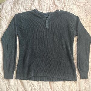 Grey Knit Haggar Sweater